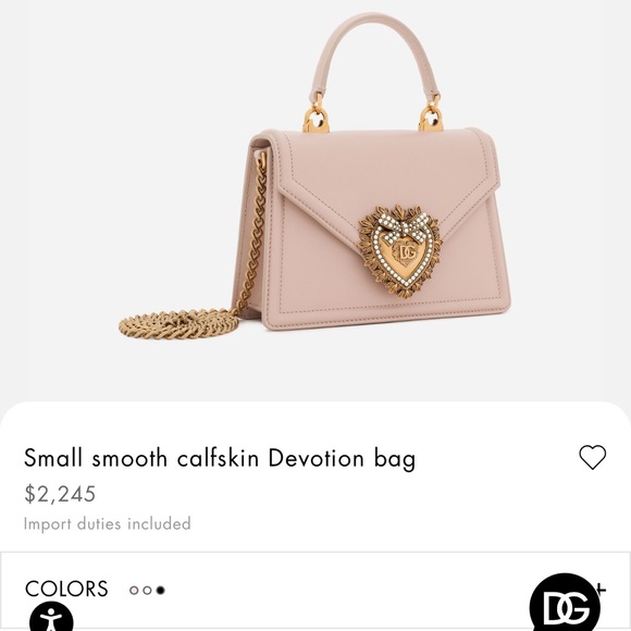 NEW Dolce & Gabbana Devotion Bag (NWT) - Picture 1 of 10